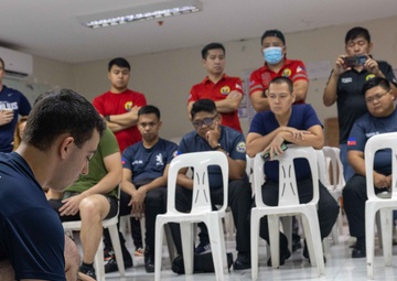 First aid/CPR course for first responders in Manila, Philippines
