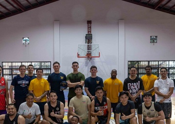 Manila, Philippines COMREL basketball game