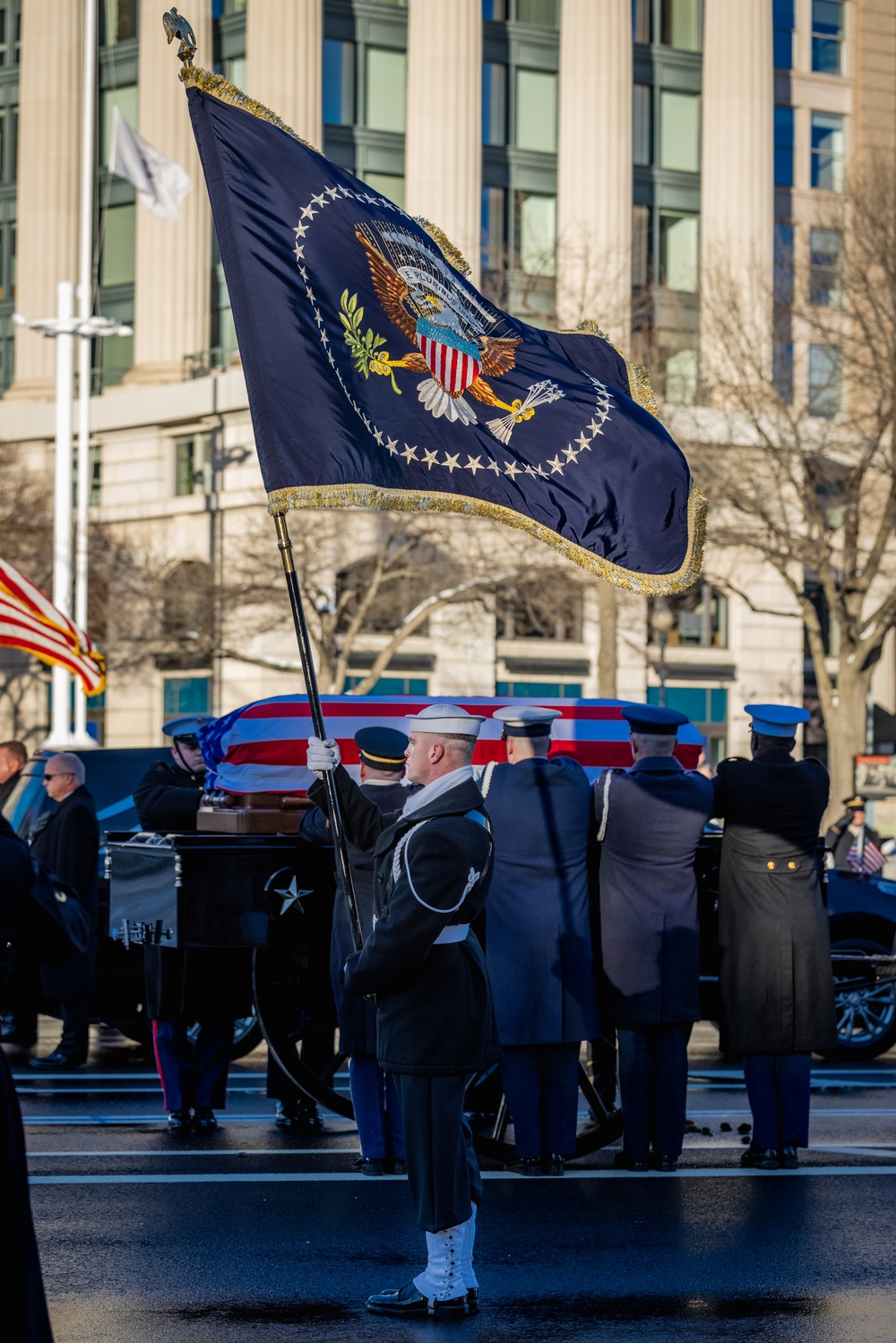 State Funeral Procession For 39th President Jimmy Carter