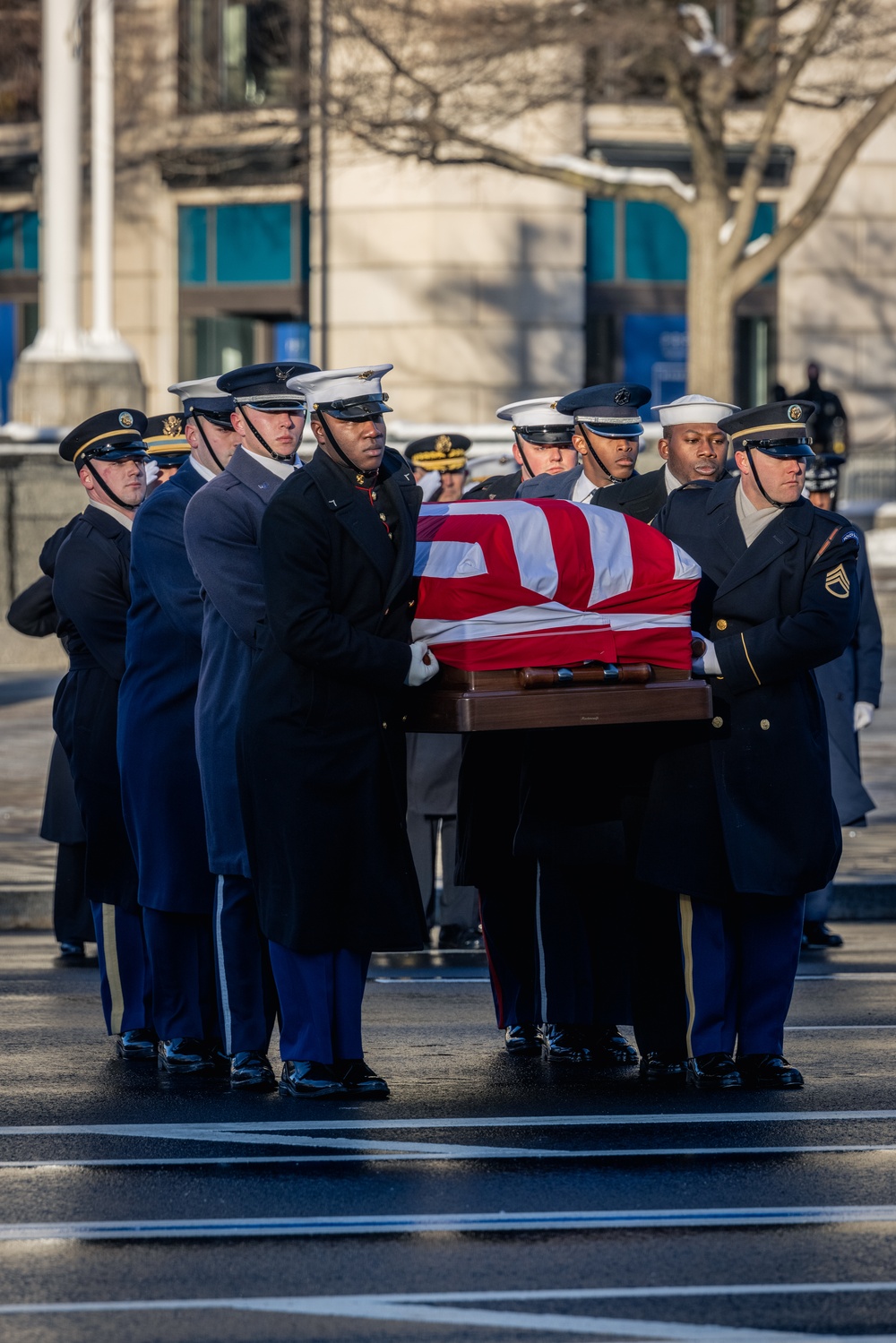 State Funeral Procession For 39th President Jimmy Carter