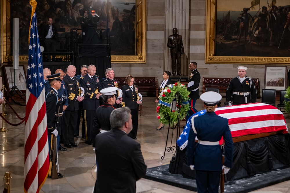Former President Jimmy Carter Ceremony at U.S. Capitol