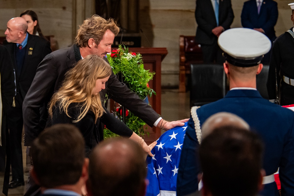 Former President Jimmy Carter Ceremony at U.S. Capitol