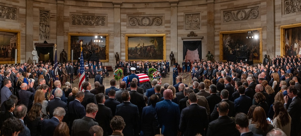 Former President Jimmy Carter Ceremony at U.S. Capitol