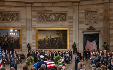 Former President Jimmy Carter Ceremony at U.S. Capitol
