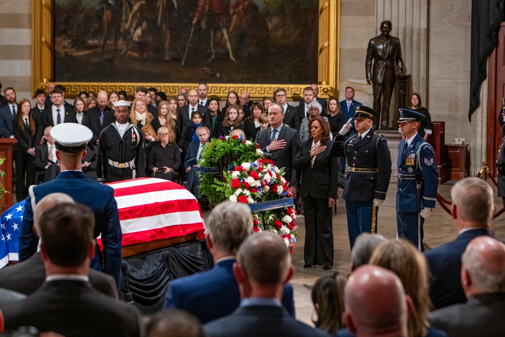 Former President Jimmy Carter Ceremony at U.S. Capitol