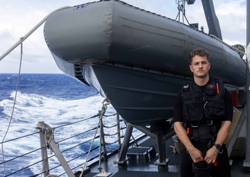 U.S. search and rescue (SAR) swimmer