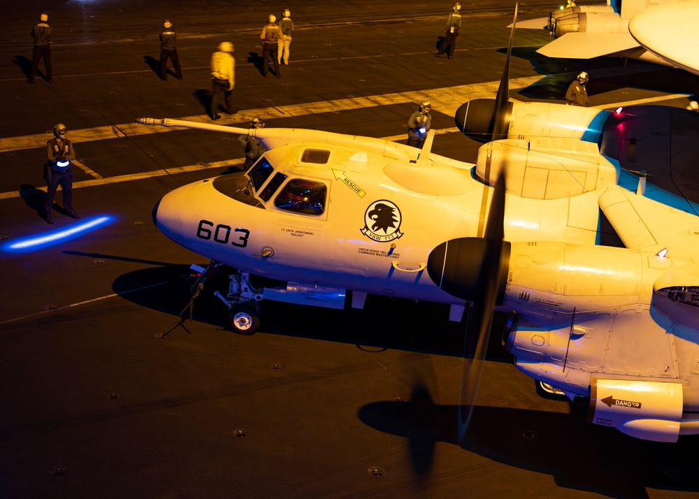 USS Carl Vinson (CVN 70) Conducts Routine Flight Operations in the South China Sea