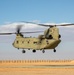 Task Force Armadillo Receives Supplies from a CH-47 Chinook Helicopter