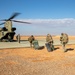 Task Force Armadillo Receives Supplies from a CH-47 Chinook Helicopter