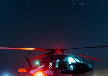 U.S. Army’s Task Force Shikra Prepare to Take Off During Desert Talon