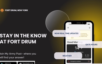 New app connects Fort Drum community members with installation resources