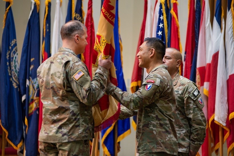 Fort Stewart Garrison CSM Ely G. Capindo Relinquishes Responsibility