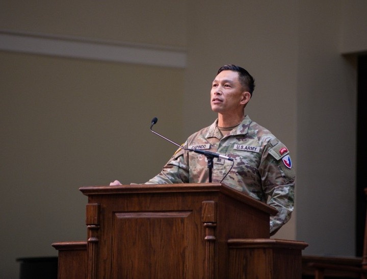 Fort Stewart Garrison CSM Ely G. Capindo Relinquishes Responsibility