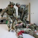 KFOR Soldiers conduct combat medic recertification training at Camp Bondsteel