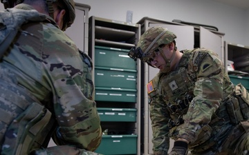 KFOR Soldiers conduct combat medic recertification training at Camp Bondsteel