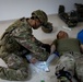 KFOR Soldiers conduct combat medic recertification training at Camp Bondsteel