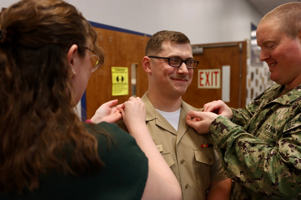 MU2 Emerson Pinning Ceremony