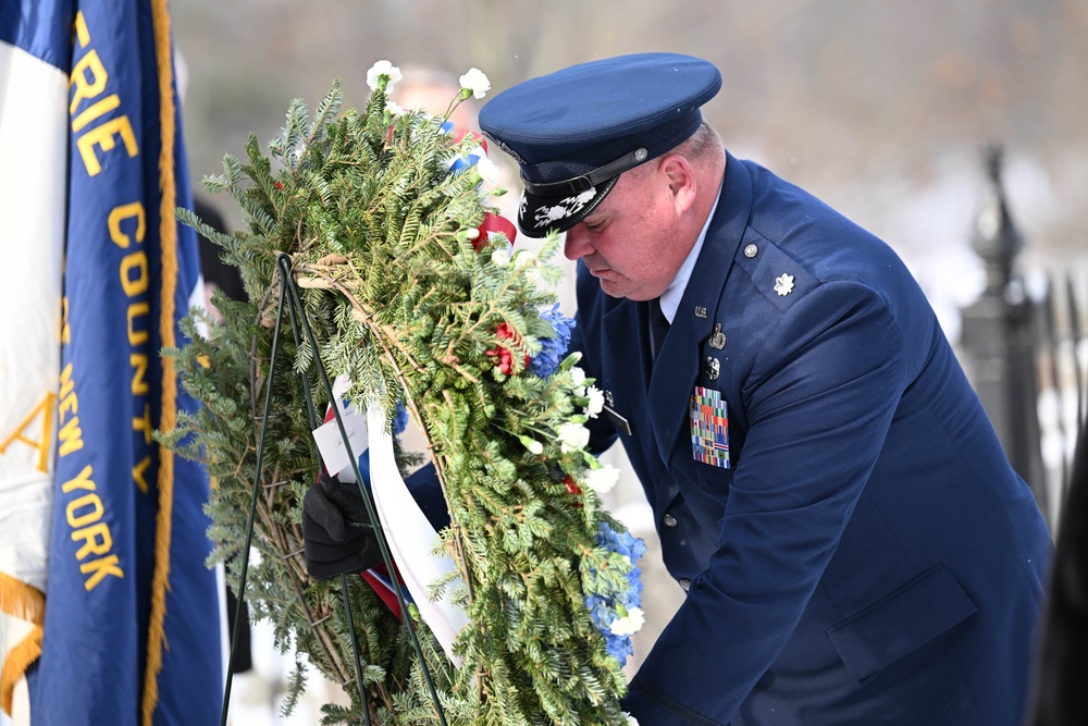 New York Air Guard’s 107th Attack Wing helps commemorate 13th U.S. President’s 225th Birthday