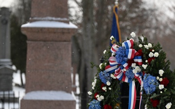 New York Air Guard’s 107th Attack Wing helps commemorate 13th U.S. President’s 225th Birthday