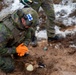 Multinational EOD soldiers assigned to NATO-led KFOR mission conduct proper disposal of unexploded ordnance