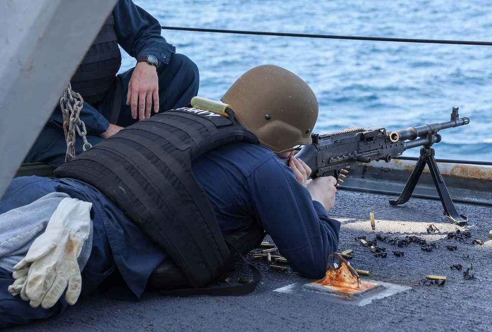 SCAT Live Fire Exercise Aboard USS The Sullivans