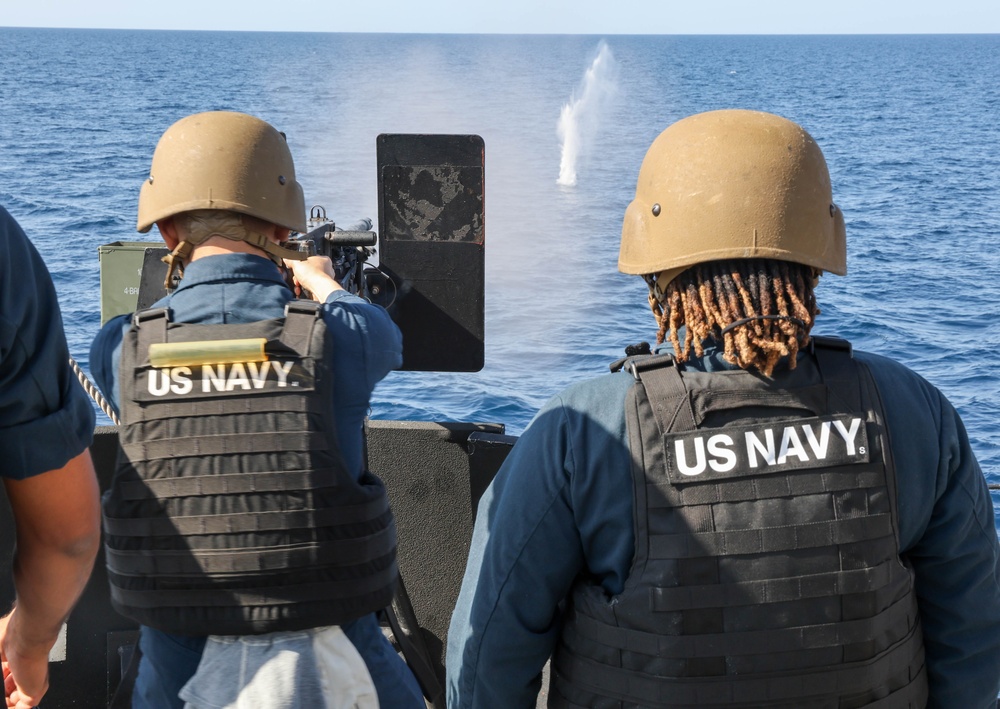 SCAT Live Fire Exercise Aboard USS The Sullivans