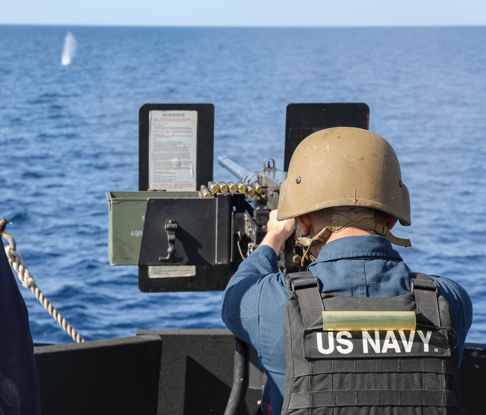 SCAT Live Fire Exercise Aboard USS The Sullivans