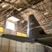 C-130J towed into hangar