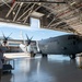 C-130J towed into hangar