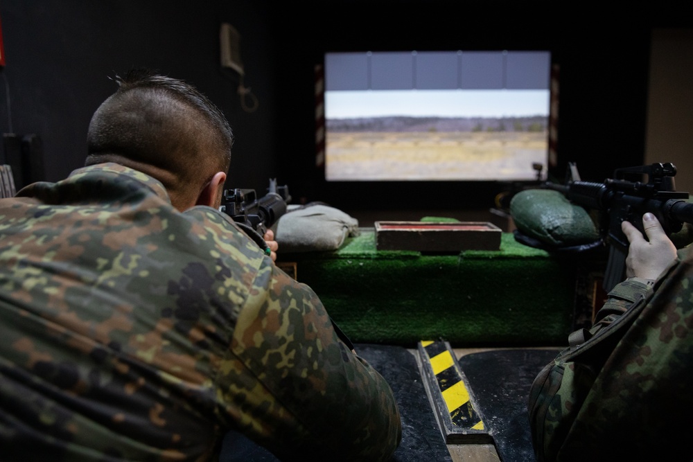 Multinational soldiers conduct EST training at Camp Bondsteel