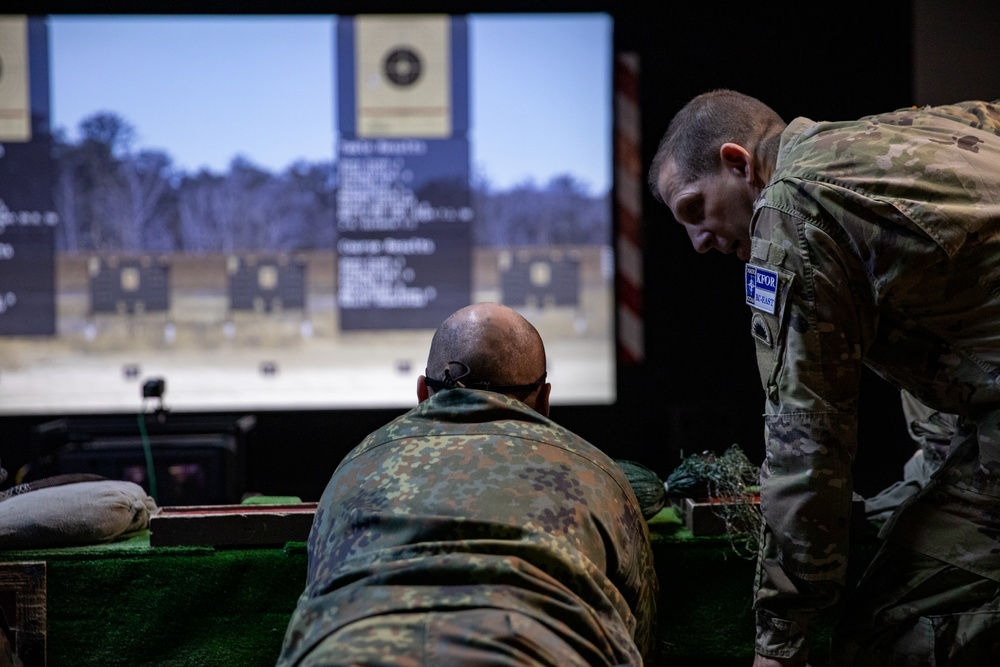 Multinational soldiers conduct EST training at Camp Bondsteel