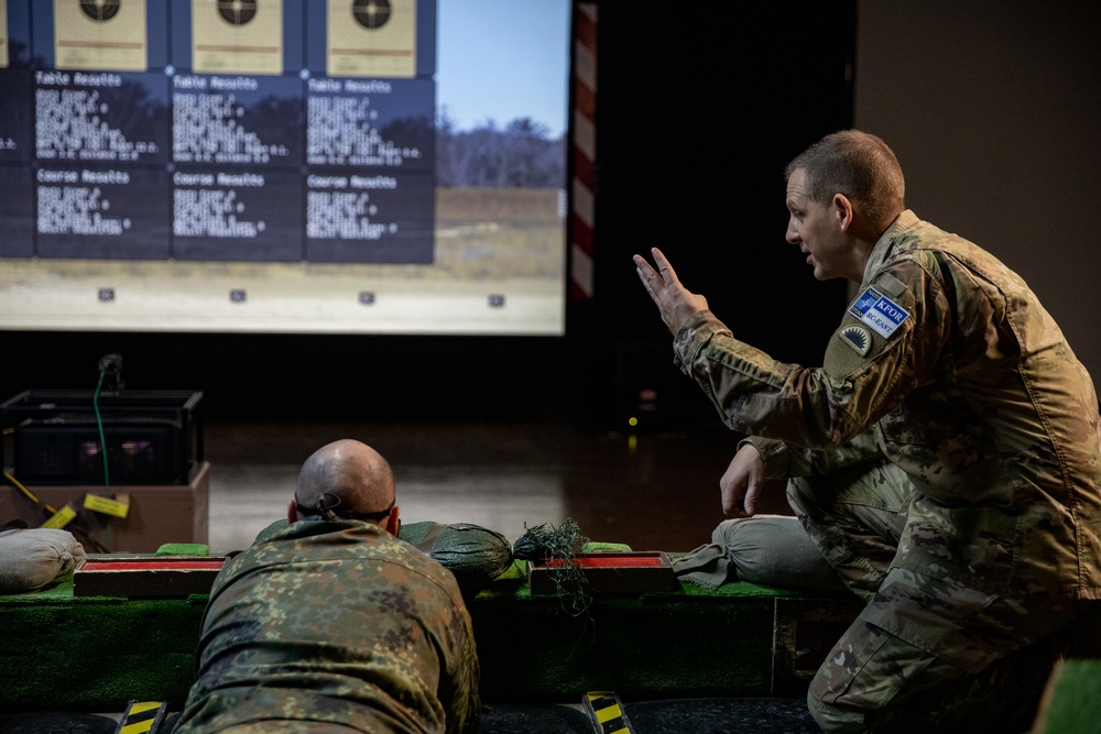 Multinational soldiers conduct EST training at Camp Bondsteel