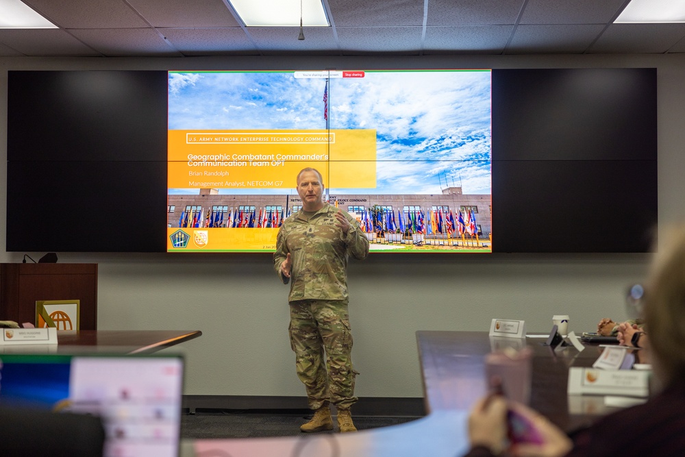 NETCOM conducts workshop to enhance Geographic Combatant Commander Communication Teams