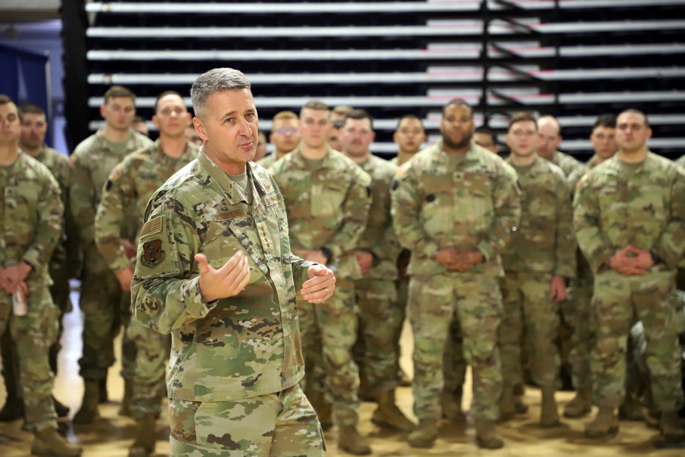 Chief of the National Guard Bureau visits Guard members activated for election certification and winter weather support