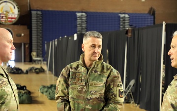 Chief of the National Guard Bureau visits Guard members activated for election certification and winter weather support