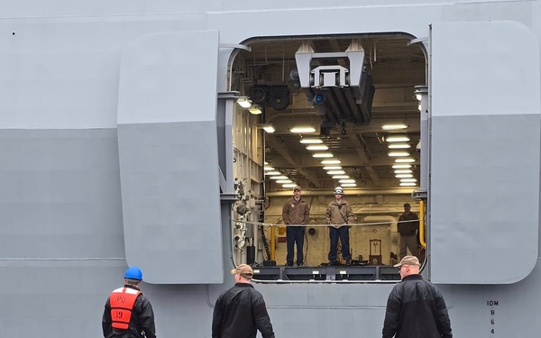 USS Fort Lauderdale Visits Newport