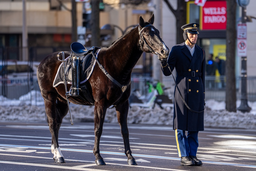 State Funeral Procession for the 39th President of the United States Jimmy Carter