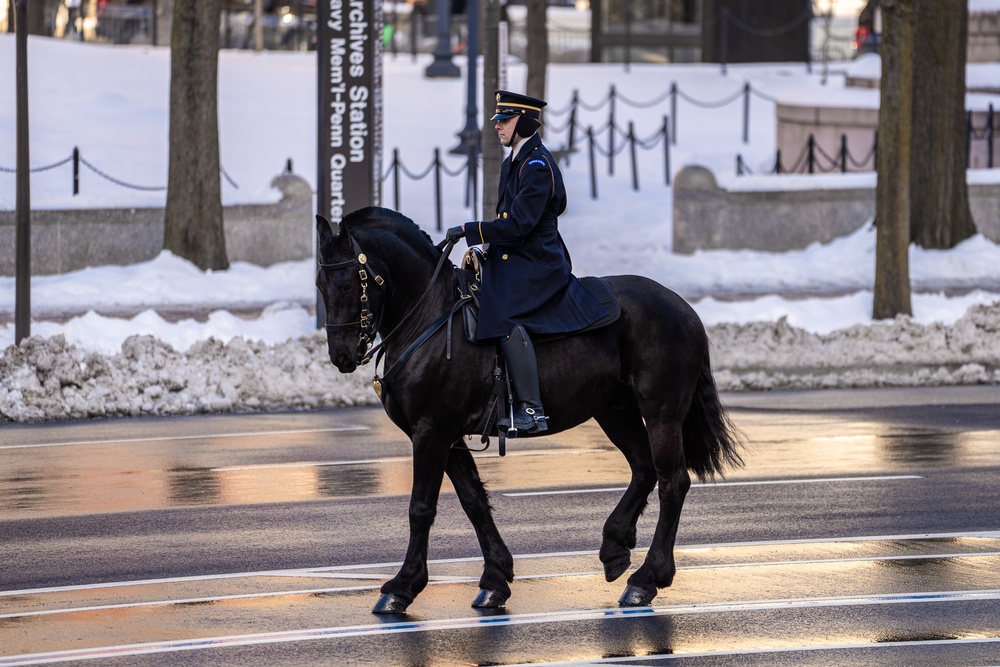 State Funeral Procession for the 39th President of the United States Jimmy Carter