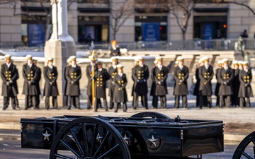 State Funeral Procession for the 39th President of the United States Jimmy Carter