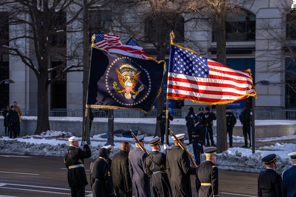 State Funeral Procession for the 39th President of the United States Jimmy Carter