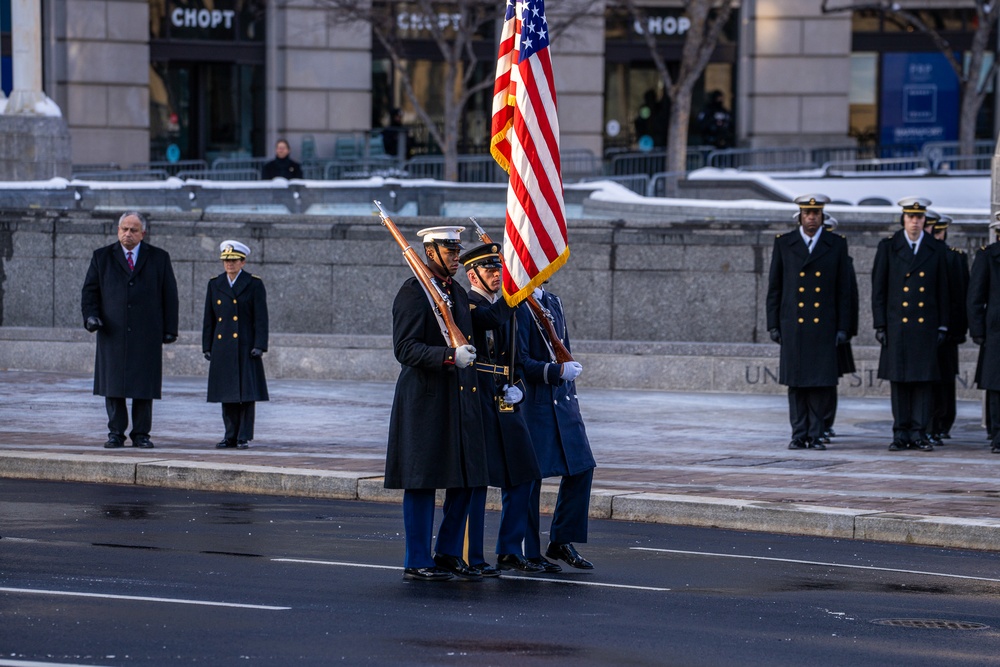 State Funeral Procession for the 39th President of the United States Jimmy Carter