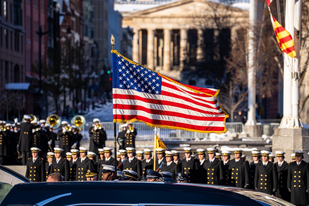 State Funeral Procession for the 39th President of the United States Jimmy Carter