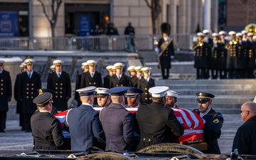 State Funeral Procession for the 39th President of the United States Jimmy Carter