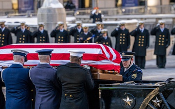 State Funeral Procession for the 39th President of the United States Jimmy Carter