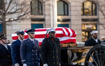 State Funeral Procession for the 39th President of the United States Jimmy Carter