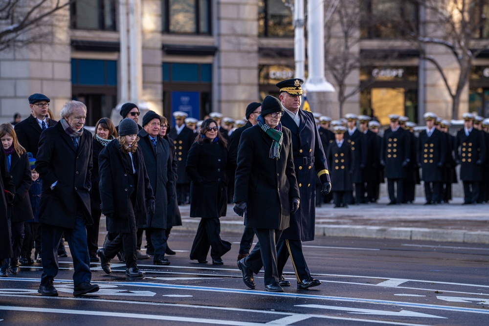 State Funeral Procession for the 39th President of the United States Jimmy Carter