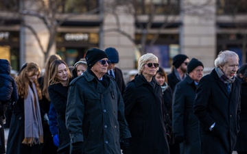 State Funeral Procession for the 39th President of the United States Jimmy Carter