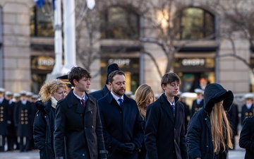 State Funeral Procession for the 39th President of the United States Jimmy Carter