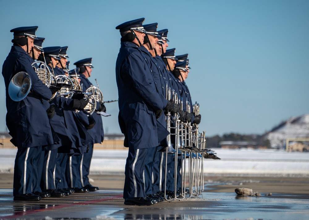 Joint Base Andrews supports State Funeral arrival for Jimmy Carter