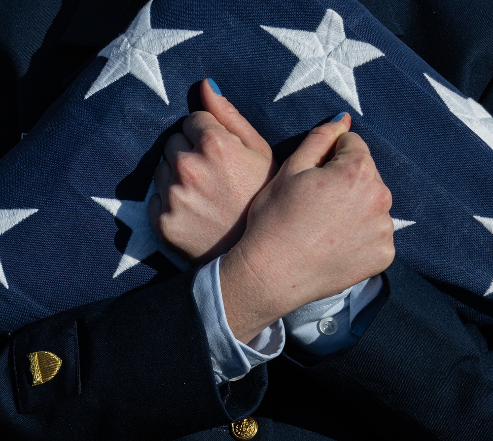 USCGC Cypress conducts burial at sea